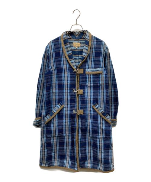 NIGEL CABOURN（ナイジェルケーボン）NIGEL CABOURN (ナイジェルケーボン) MOUNTAINEER BLANKET JACKET ブルー サイズ:SIZE 8の古着・服飾アイテム