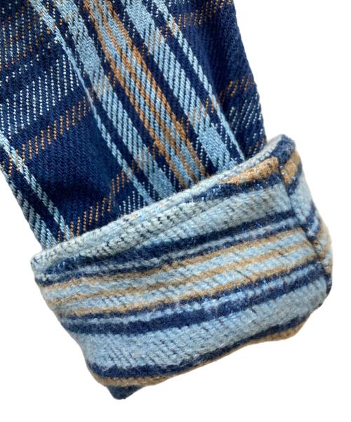 NIGEL CABOURN（ナイジェルケーボン）NIGEL CABOURN (ナイジェルケーボン) MOUNTAINEER BLANKET JACKET ブルー サイズ:SIZE 8の古着・服飾アイテム