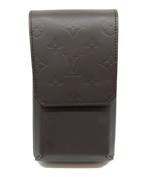 LOUIS VUITTON（ルイ ヴィトン）LOUIS VUITTON (ルイ ヴィトン) ハギー ポーチ/ベルトポーチ ブラウンの古着・服飾アイテム