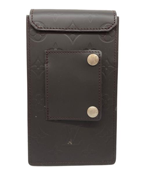 LOUIS VUITTON（ルイ ヴィトン）LOUIS VUITTON (ルイ ヴィトン) ハギー ポーチ/ベルトポーチ ブラウンの古着・服飾アイテム