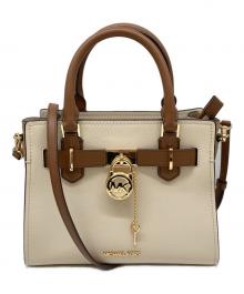 MICHAEL KORS（マイケルコース）の古着「ハミルトン 2way サッチェル」｜ベージュ