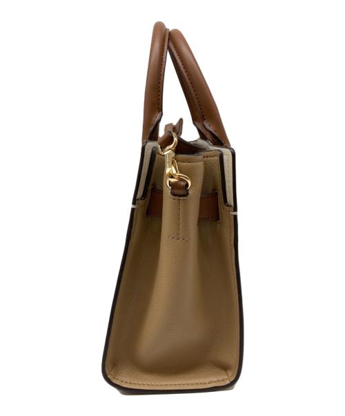 MICHAEL KORS（マイケルコース）MICHAEL KORS (マイケルコース) ハミルトン 2way サッチェル ベージュの古着・服飾アイテム