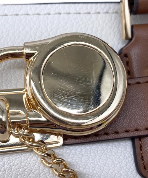 MICHAEL KORS（マイケルコース）MICHAEL KORS (マイケルコース) ハミルトン 2way サッチェル ベージュの古着・服飾アイテム