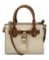 MICHAEL KORS（マイケルコース）の古着「ハミルトン 2way サッチェル」｜ベージュ
