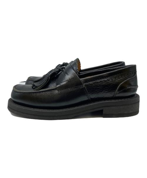 OUR LEGACY（アワーレガシー）OUR LEGACY (アワーレガシー) Tassel Loafer Calf Leather /タッセルローファー ブラック サイズ:37の古着・服飾アイテム