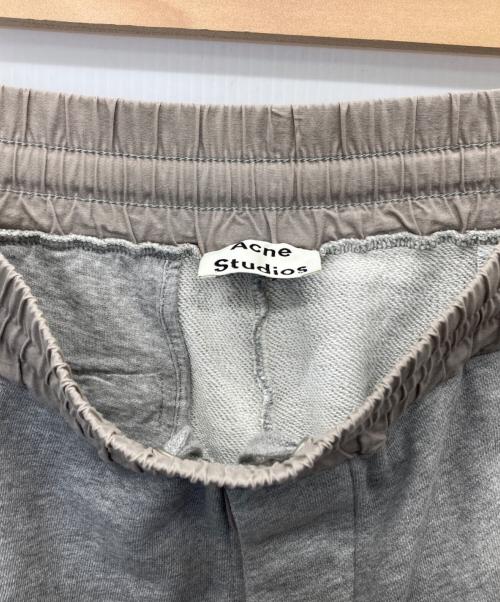 Acne studios（アクネ ストゥディオズ）ACNE STUDIOS (アクネ ストゥディオズ) JOHNA PAW15 スウェットパンツ グレー サイズ:XSの古着・服飾アイテム