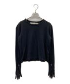 COMME des GARCONSコムデギャルソン）の古着「グローブスリーブニット」｜ブラック