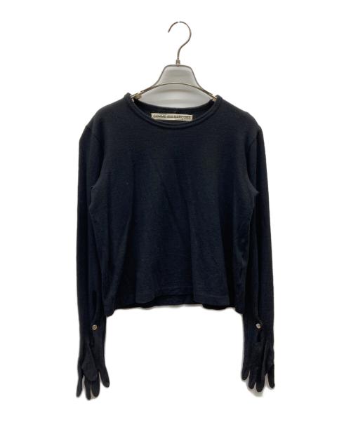 COMME des GARCONS（コムデギャルソン）COMME des GARCONS (コムデギャルソン) グローブスリーブニット ブラック サイズ:不明の古着・服飾アイテム