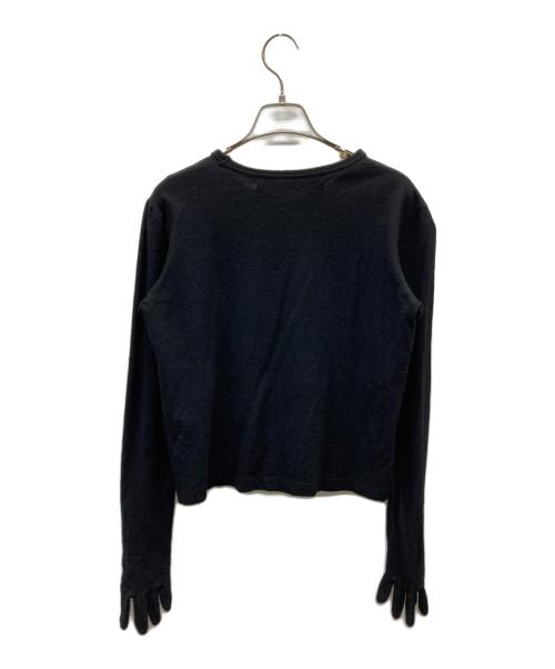 COMME des GARCONS（コムデギャルソン）COMME des GARCONS (コムデギャルソン) グローブスリーブニット ブラック サイズ:不明の古着・服飾アイテム