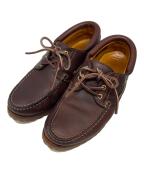 Timberlandティンバーランド）の古着「3-EYE BOAT SHOE」｜ブラウン