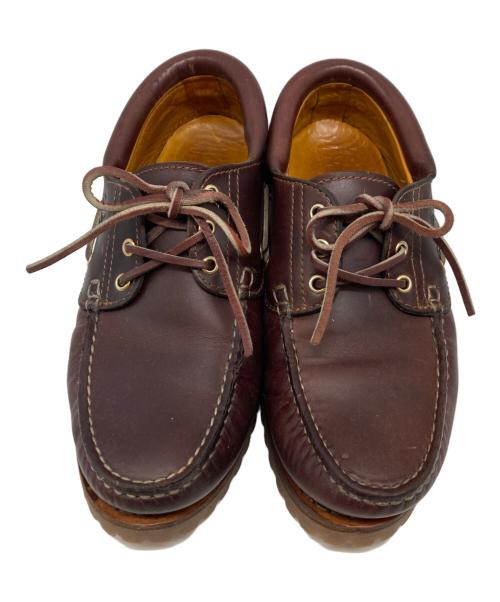 Timberland（ティンバーランド）Timberland (ティンバーランド) 3-EYE BOAT SHOE ブラウン サイズ:26の古着・服飾アイテム