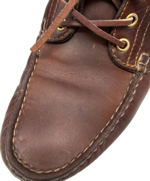 Timberland（ティンバーランド）Timberland (ティンバーランド) 3-EYE BOAT SHOE ブラウン サイズ:26の古着・服飾アイテム
