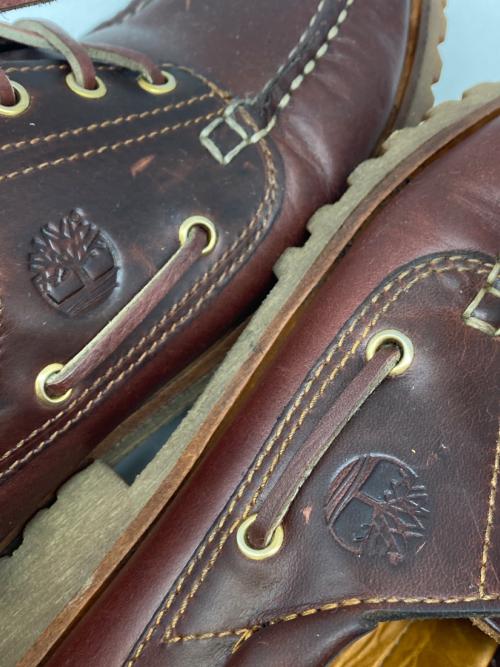 Timberland（ティンバーランド）Timberland (ティンバーランド) 3-EYE BOAT SHOE ブラウン サイズ:26の古着・服飾アイテム