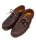 Timberland（ティンバーランド）の古着「3-EYE BOAT SHOE」｜ブラウン