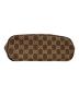 中古・古着 GUCCI (グッチ) GGキャンバスアクセサリーポーチ ブラウン：25000円