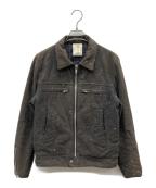 UNDERCOVERアンダーカバー）の古着「Cross Pattern Cotton Rider」｜ブラウン