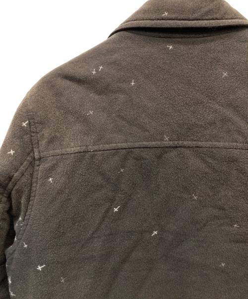UNDERCOVER（アンダーカバー）UNDERCOVER (アンダーカバー) Cross Pattern Cotton Rider ブラウン サイズ:Mの古着・服飾アイテム