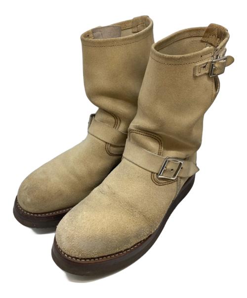 RED WING（レッドウィング）RED WING (レッドウィング) エンジニアブーツ ベージュ サイズ:28の古着・服飾アイテム
