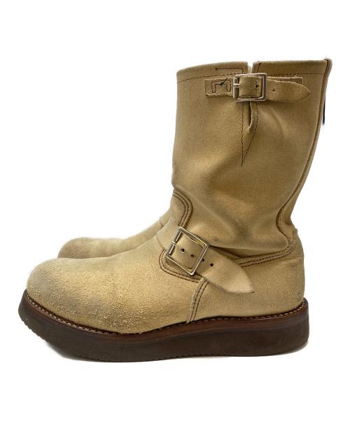 RED WING（レッドウィング）RED WING (レッドウィング) エンジニアブーツ ベージュ サイズ:28の古着・服飾アイテム