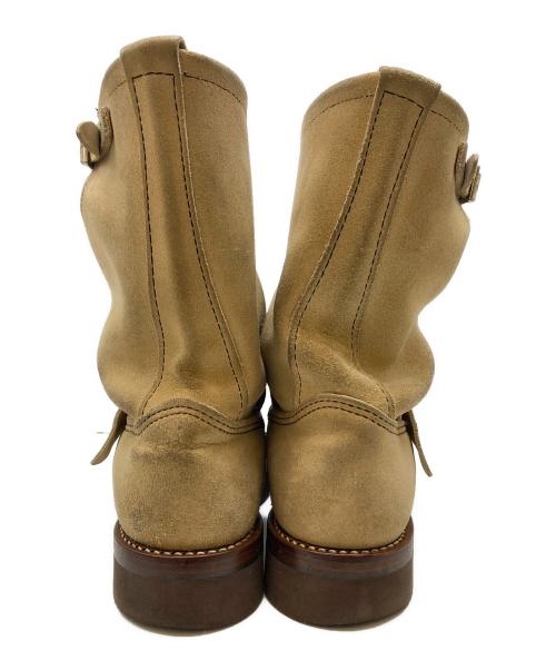 RED WING（レッドウィング）RED WING (レッドウィング) エンジニアブーツ ベージュ サイズ:28の古着・服飾アイテム