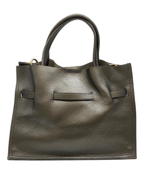 VIOLAd'ORO（ヴィオラドーロ）VIOLAd'ORO (ヴィオラドーロ) TRERO ハンドバッグ グレーの古着・服飾アイテム