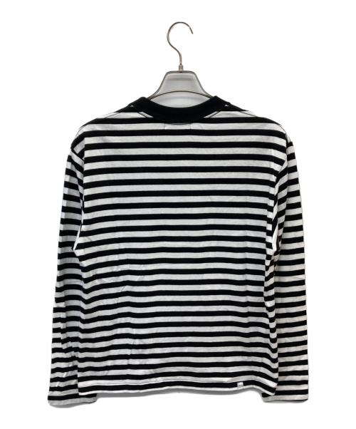 Hysteric Glamour（ヒステリックグラマー）Hysteric Glamour (ヒステリックグラマー) GIRLS CLUB Tee ブラック×ホワイト サイズ:Mの古着・服飾アイテム