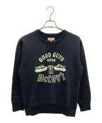 THE REAL McCOY'Sザ・リアルマッコイズ）の古着「MILITARY SWEAT / GOOD GUYS WEAR MCCOY'S」｜ブラック