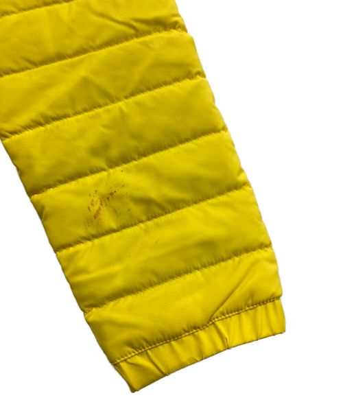 DESCENTE GOLF（デサントゴルフ）DESCENTE GOLF (デサントゴルフ) モバイルサーモダウンジャケット イエローの古着・服飾アイテム