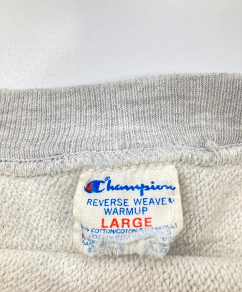 Champion REVERSE WEAVE（チャンピオン リバース ウィーブ）Champion REVERSE WEAVE (チャンピオンリバースウィーブ) 80'sヴィンテージカレッジプリントスウェット グレー サイズ:Lの古着・服飾アイテム
