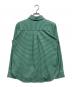 Jenny Fax (ジェニーファックス) ボーダーシャツ グリーン×ホワイト サイズ:FREE：1500円