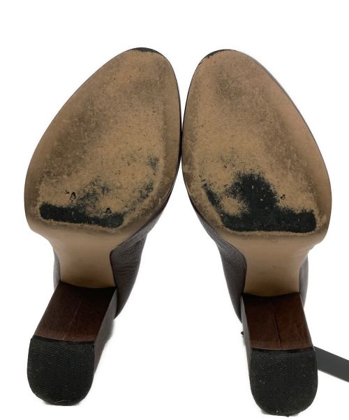 k3&co.（ケイスリー）k3&co. (ケイスリー) ショートブーツ ブラウン サイズ:5の古着・服飾アイテム