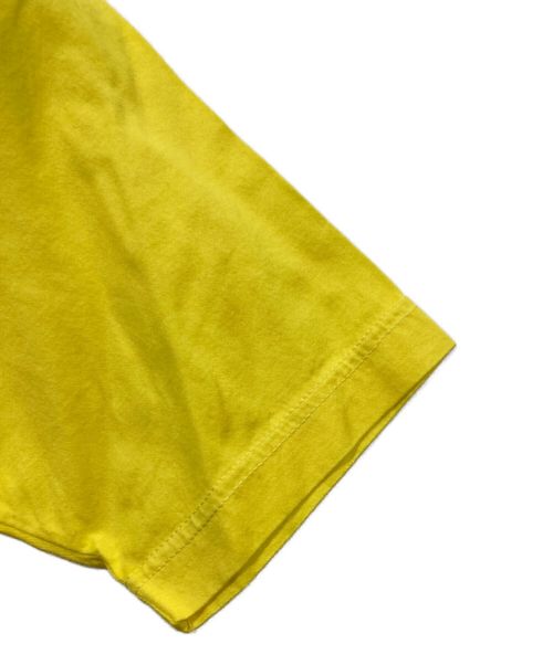 eYe COMME des GARCONS JUNYAWATANABE MAN（アイ コム デ ギャルソン ジュンヤ ワタナベ マン）eYe COMME des GARCONS JUNYAWATANABE MAN (アイ コム デ ギャルソン ジュンヤ ワタナベ マン) ロゴプリントTシャツ イエロー サイズ:Sの古着・服飾アイテム