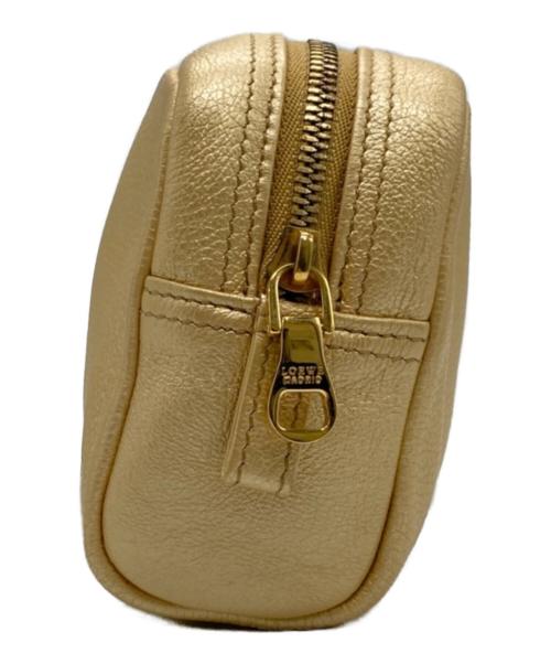 LOEWE（ロエベ）LOEWE (ロエベ) ポーチ ゴールドの古着・服飾アイテム