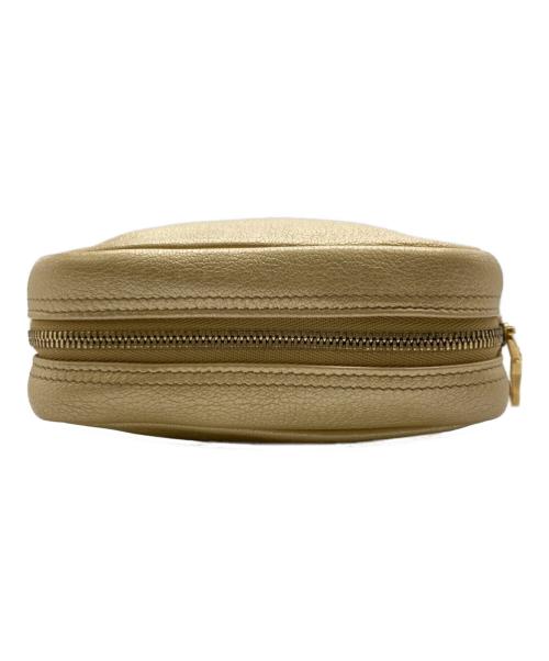 LOEWE（ロエベ）LOEWE (ロエベ) ポーチ ゴールドの古着・服飾アイテム