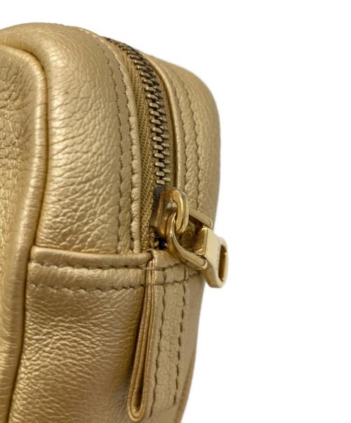 LOEWE（ロエベ）LOEWE (ロエベ) ポーチ ゴールドの古着・服飾アイテム