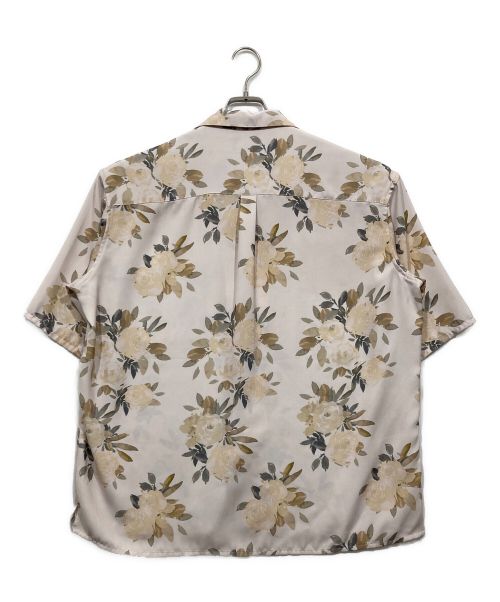 HARE（ハレ）HARE (ハレ) 花柄半袖シャツ ベージュ サイズ:Sの古着・服飾アイテム