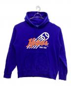 KEBOZケボズ）の古着「プリントパーカー」｜ブルー