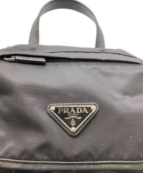 PRADA（プラダ）PRADA (プラダ) ナイロンリュック ブラックの古着・服飾アイテム
