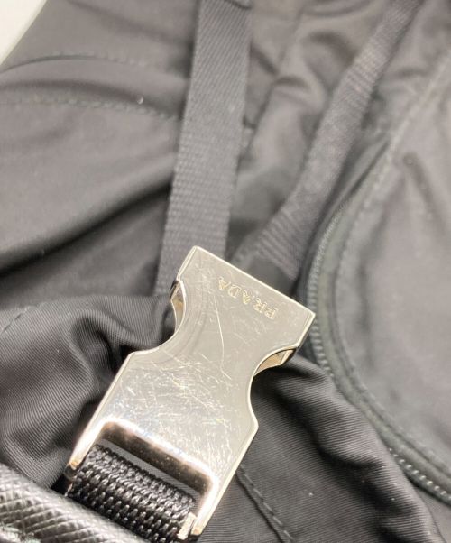 PRADA（プラダ）PRADA (プラダ) ナイロンリュック ブラックの古着・服飾アイテム