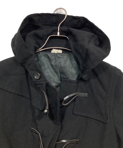 COMME des GARCONS HOMME PLUS（コムデギャルソンオムプリュス）COMME des GARCONS HOMME PLUS (コムデギャルソンオムプリュス) 捻じれデザインダッフルコート ブラック サイズ:Sの古着・服飾アイテム