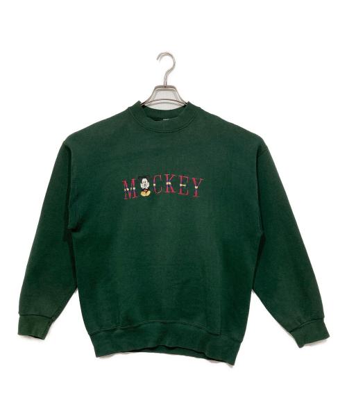 MICKEY & CO.（ミッキーアンドコウ）MICKEY & CO. (ミッキーアンドコウ) ヴィンテージスウェット グリーン サイズ:XLの古着・服飾アイテム