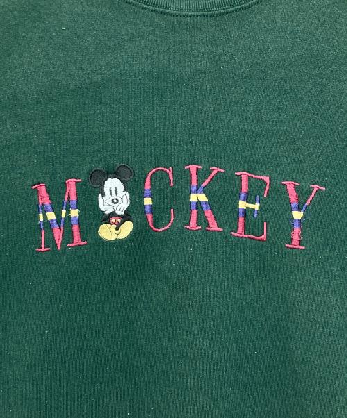 MICKEY & CO.（ミッキーアンドコウ）MICKEY & CO. (ミッキーアンドコウ) ヴィンテージスウェット グリーン サイズ:XLの古着・服飾アイテム