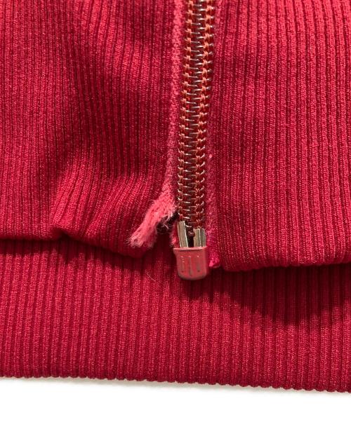 adidas（アディダス）adidas (アディダス) ヴィンテージノーマークトラックジャケット レッド サイズ:9の古着・服飾アイテム