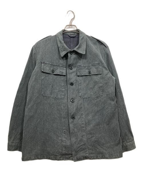 SWISS ARMY（スイスアーミー）SWISS ARMY (スイス アーミー) デニム ワークジャケット グレー サイズ:52の古着・服飾アイテム