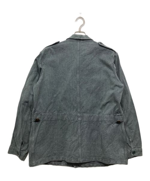 SWISS ARMY（スイスアーミー）SWISS ARMY (スイス アーミー) デニム ワークジャケット グレー サイズ:52の古着・服飾アイテム