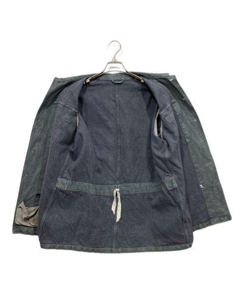 SWISS ARMY（スイスアーミー）SWISS ARMY (スイス アーミー) デニム ワークジャケット グレー サイズ:52の古着・服飾アイテム