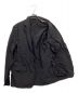 中古・古着 COMME des GARCONS HOMME (コムデギャルソン オム) ポリ縮絨ジャケット ブラック サイズ:S：11000円