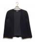 Diagram GRACE CONTINENTAL（ダイアグラム グレースコンチネンタル）の古着「イレギュラースリーブジャケット」｜ブラック