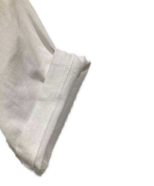 dunhill（ダンヒル）dunhill (ダンヒル) ロゴ刺繍Tシャツ ホワイト サイズ:Sの古着・服飾アイテム