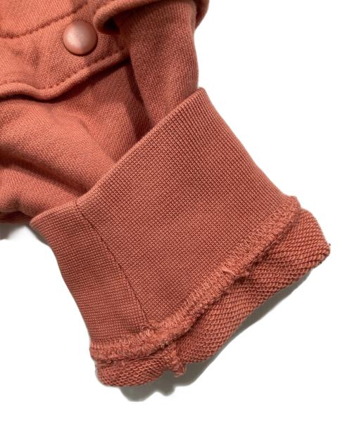 adidas（アディダス）adidas (アディダス) プルオーバーパーカー ピンク サイズ:Mの古着・服飾アイテム